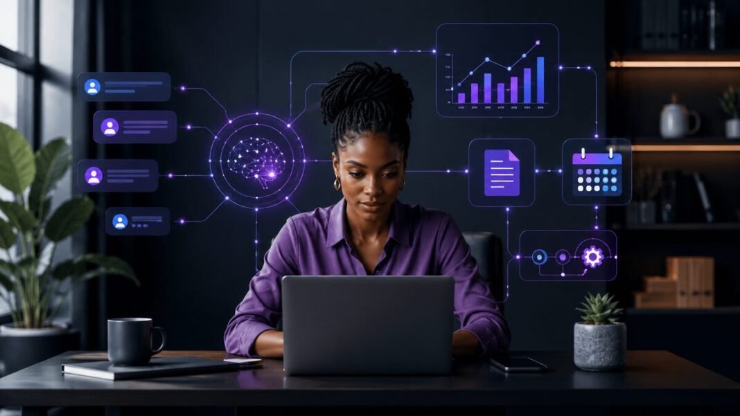 AI for Small Businesses in Africa automation workflow