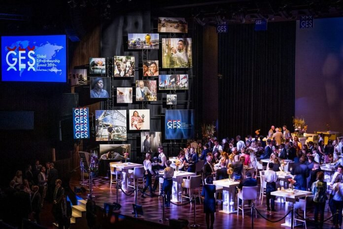 Investors meeting entrepreneurs at the Global Entrepreneurship Summit 2019
